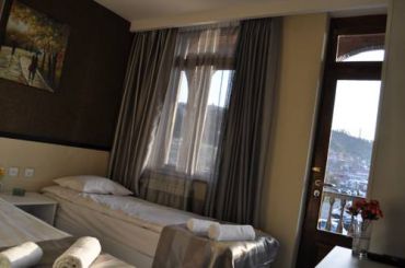 Twin Room with Balcony and City View